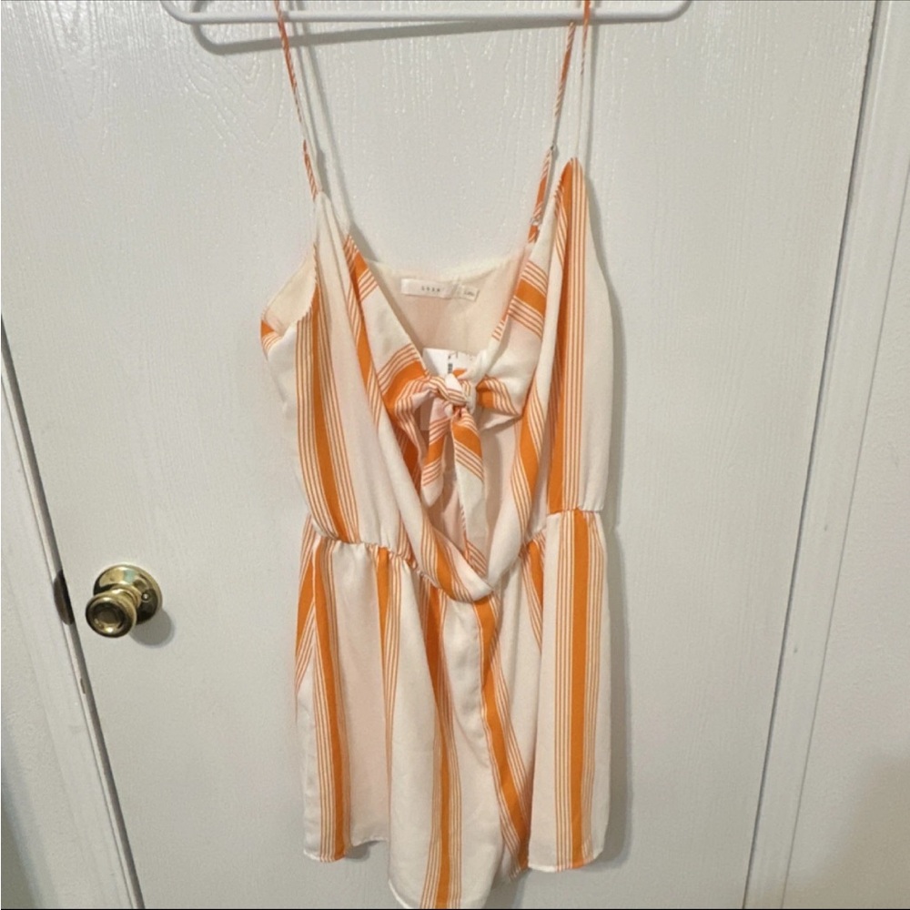 Lush Cream and Orange Garment